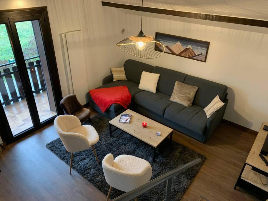 Duplex 3 Chambres Vue Mont-Blanc Domancy Exterior foto