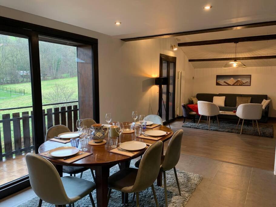 Duplex 3 Chambres Vue Mont-Blanc Domancy Exterior foto