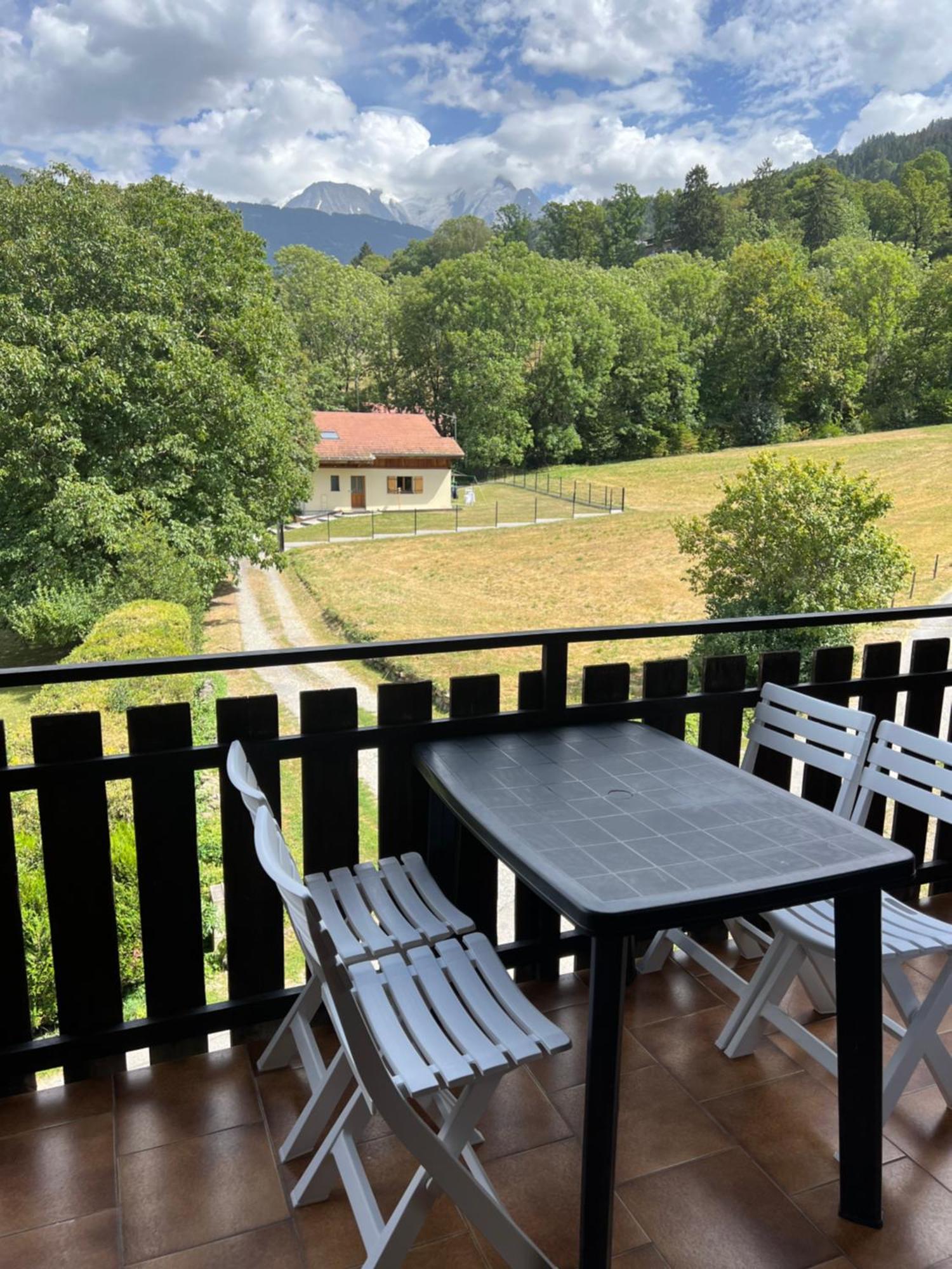 Duplex 3 Chambres Vue Mont-Blanc Domancy Exterior foto